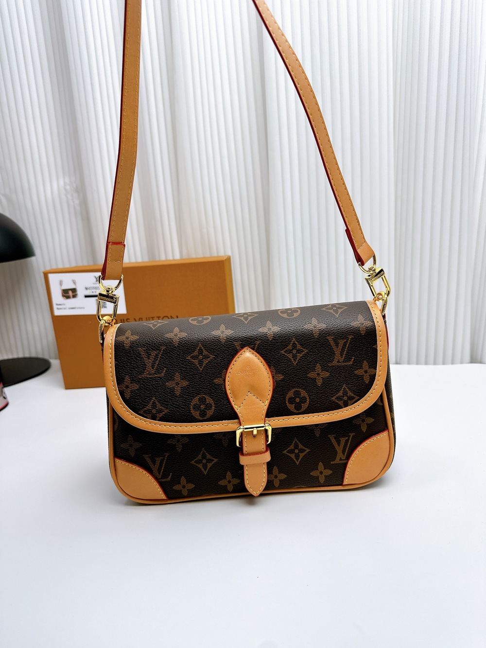 Louis Vuitton Monogram Diane East West Shoulder Crossbody Bag